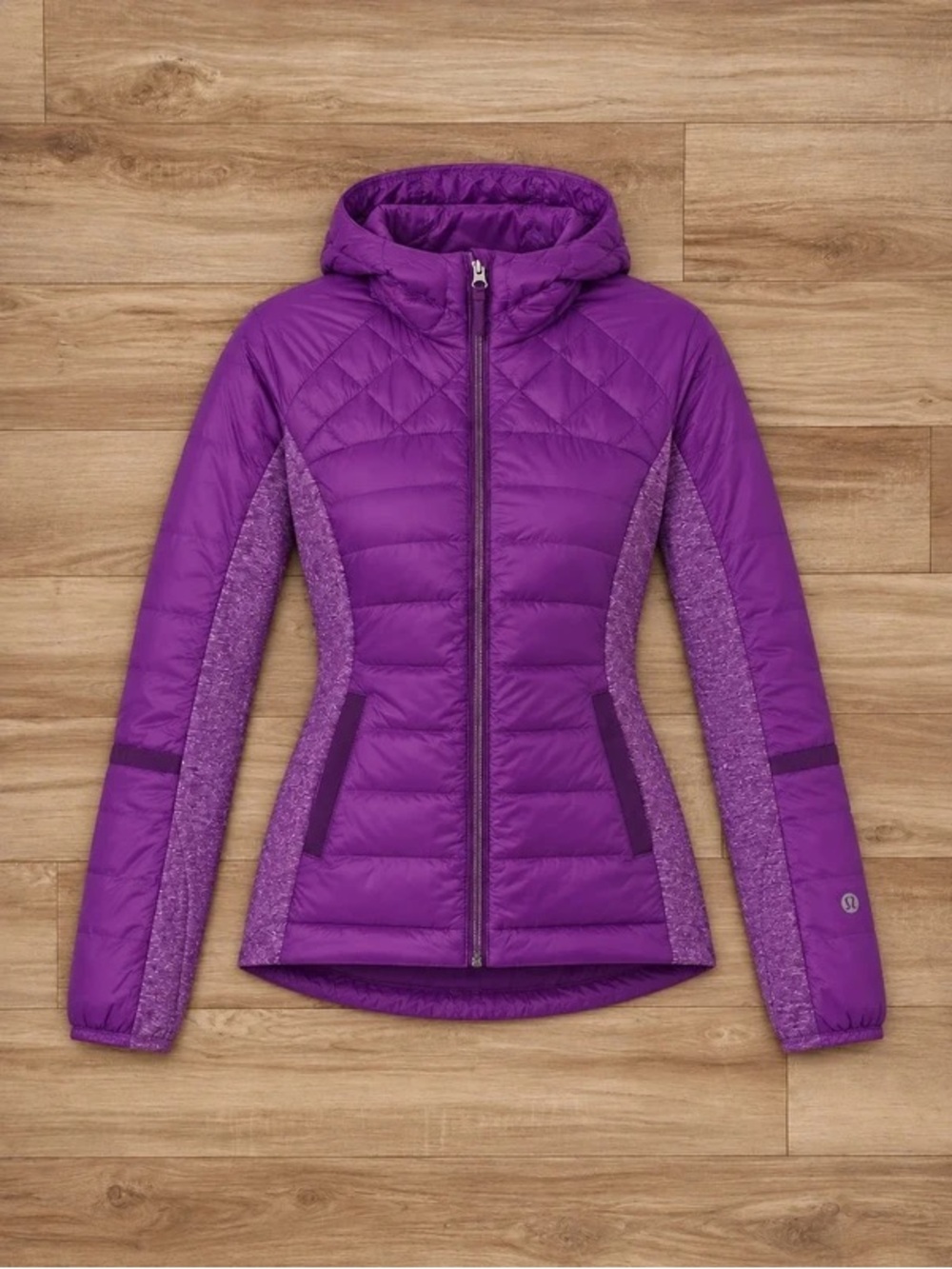 Lululemon / Down For A Run Jacket / Tender Violet / Size 6